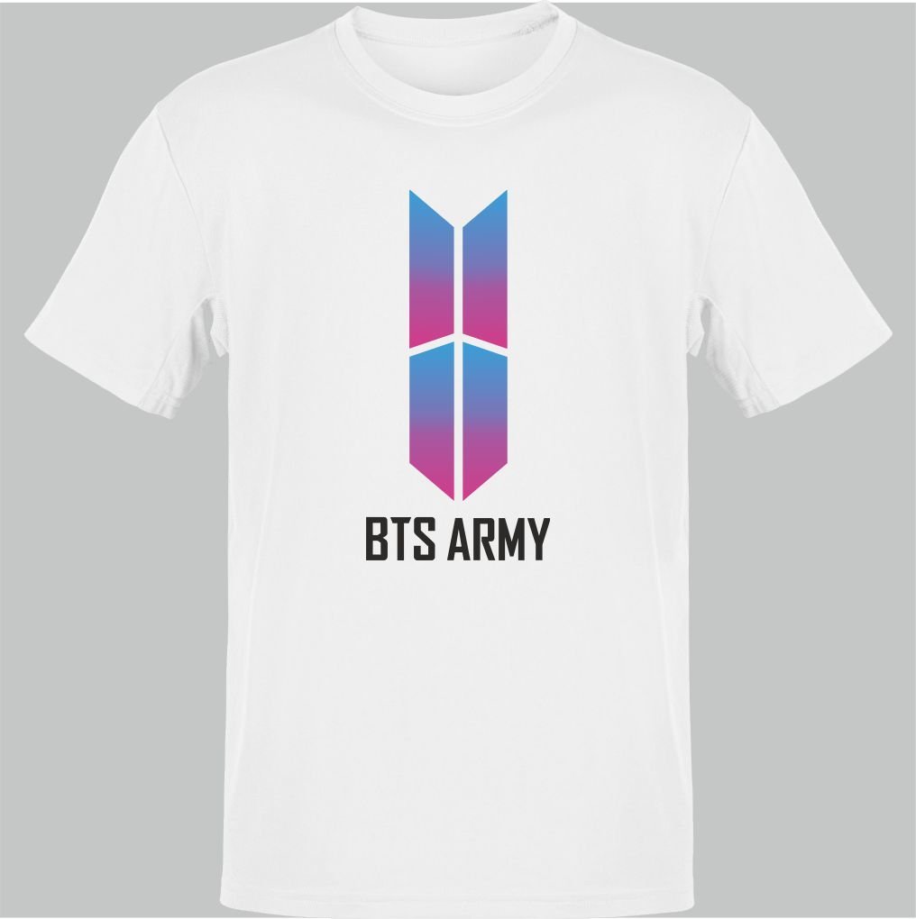 BTS Army Beyaz T-Shirt