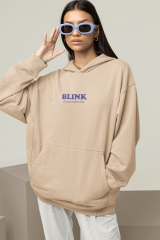 Blink If You Want Me Oversize Hoodie