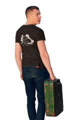 Kayalıklarda Off Road Siyah T-Shirt
