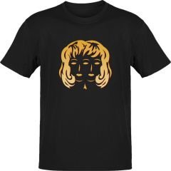 İkizler Burcu Sembolü Siyah T-Shirt