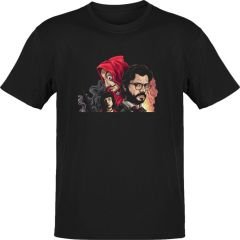 La Casa De Papel Siyah T-Shirt