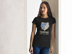 NBA Memphis Grizzlies Siyah T-Shirt