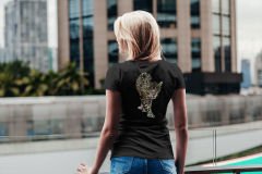 Leopar Siyah T-Shirt