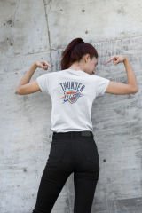 NBA Oklahoma Thunder Beyaz T-Shirt