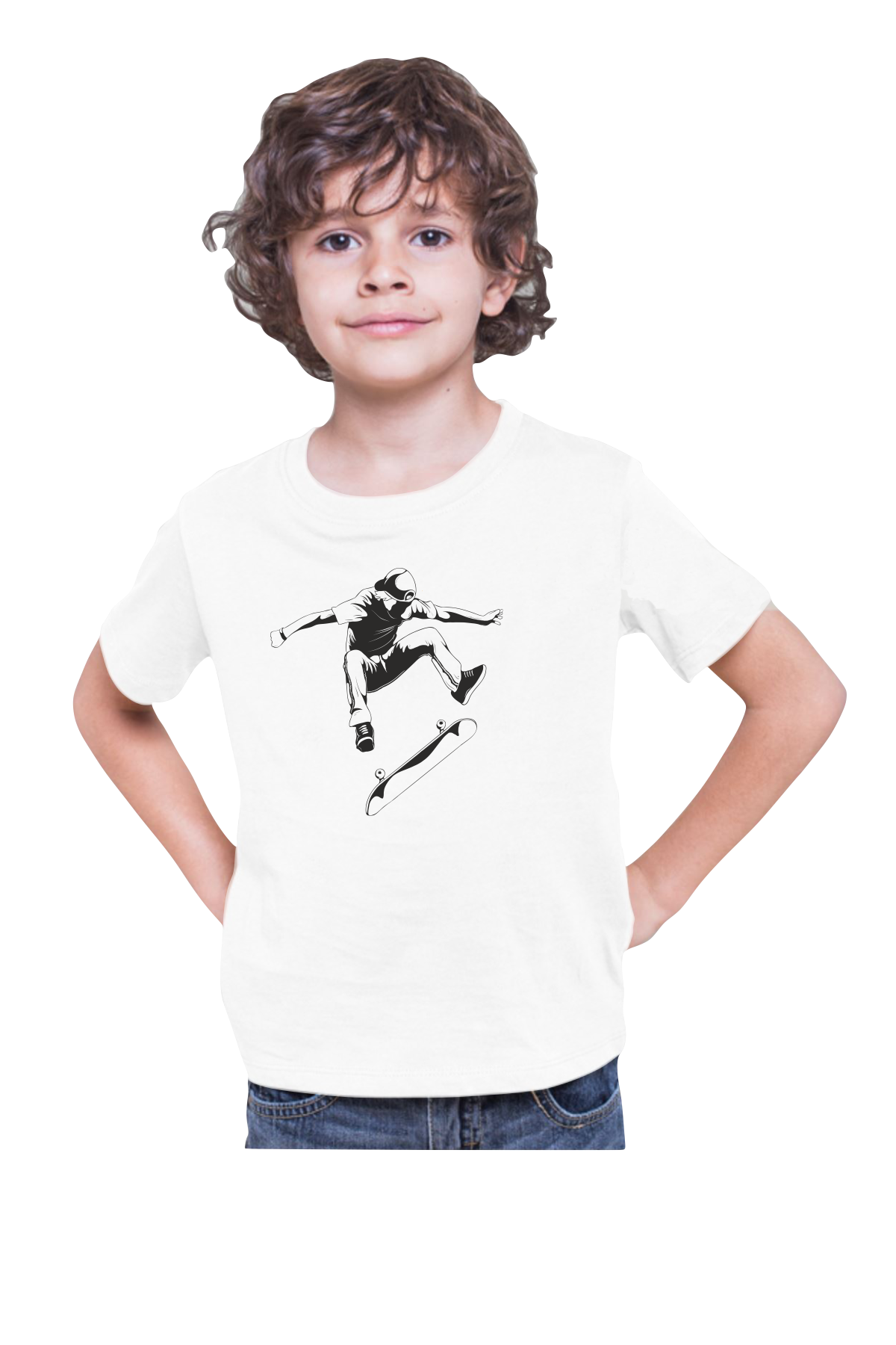 Kaykaycı Çocuk  T-Shirt