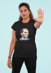 Ulu Önder Atatürk Siyah T-Shirt