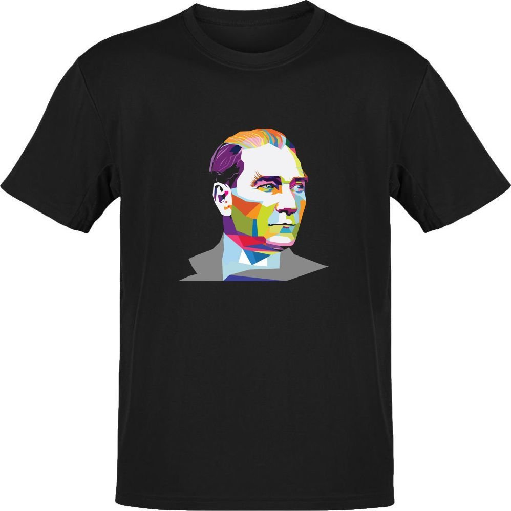 Ulu Önder Atatürk Siyah T-Shirt