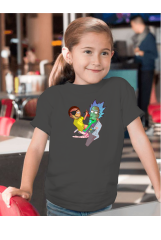 Rick and Morty Medical Check Çocuk T-Shirt