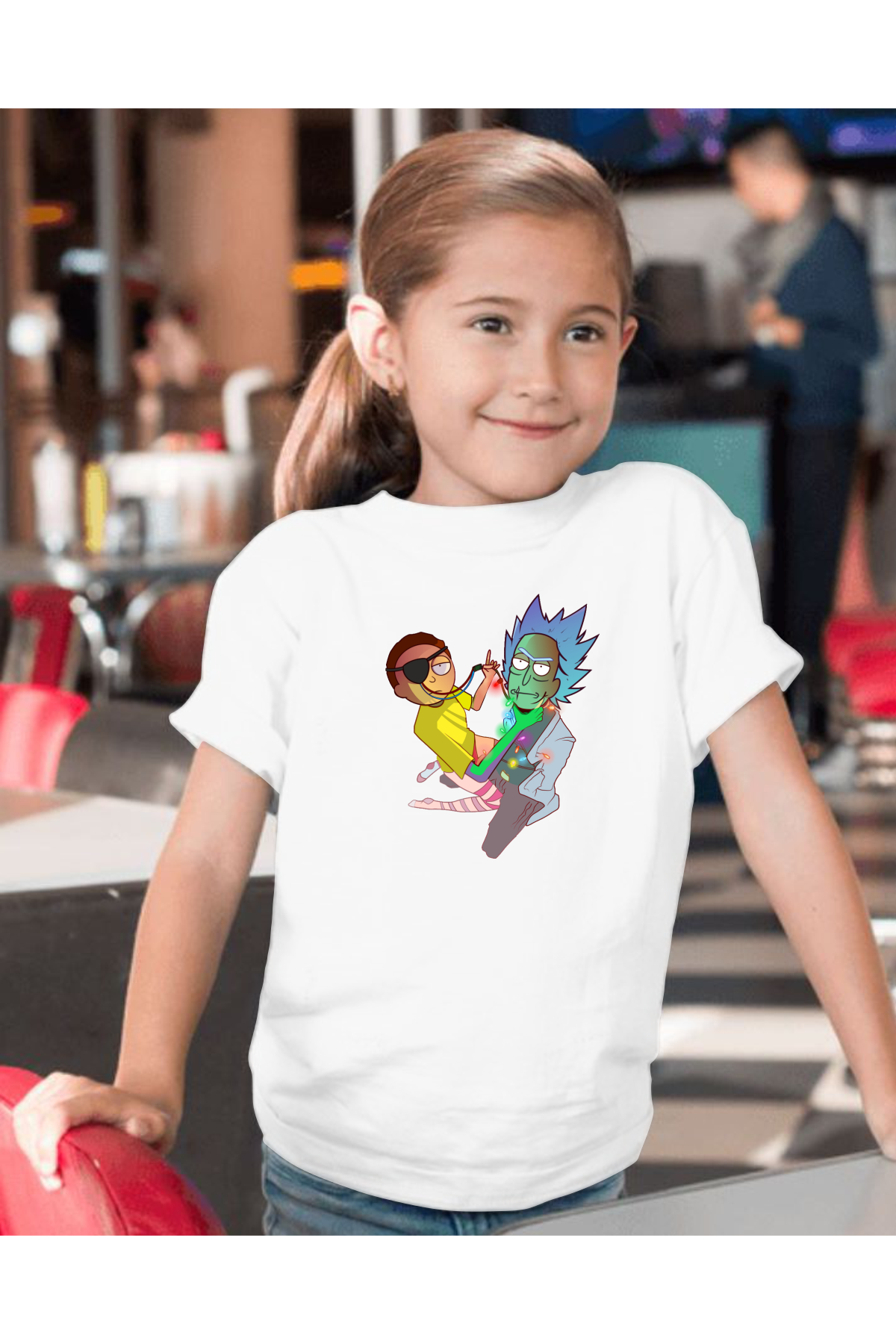 Rick and Morty Medical Check Çocuk T-Shirt