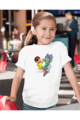 Rick and Morty Medical Check Çocuk T-Shirt