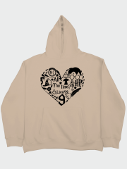 Harry Potter All This Time Oversize Hoodie
