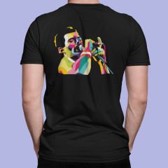 Fredie Mercury WPAP Siyah T-Shirt