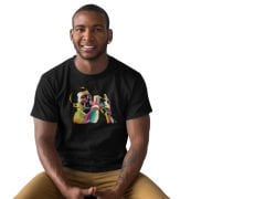 Fredie Mercury WPAP Siyah T-Shirt