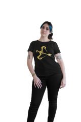 Yay Burcu Sembolü Siyah T-Shirt