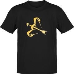 Yay Burcu Sembolü Siyah T-Shirt