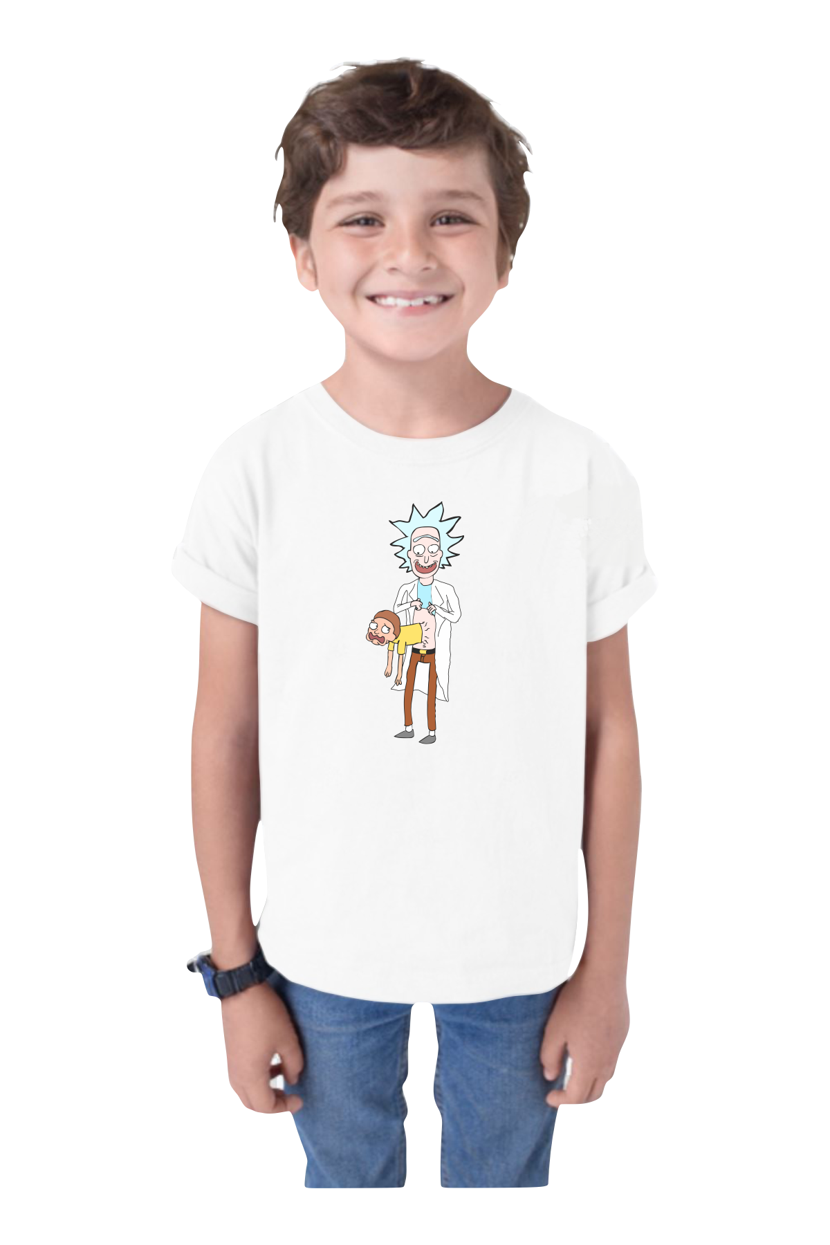 Rick and Morty Morty Pierce Rick Çocuk T-Shirt