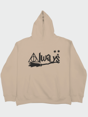 Harry Potter Always Oversize Hoodie