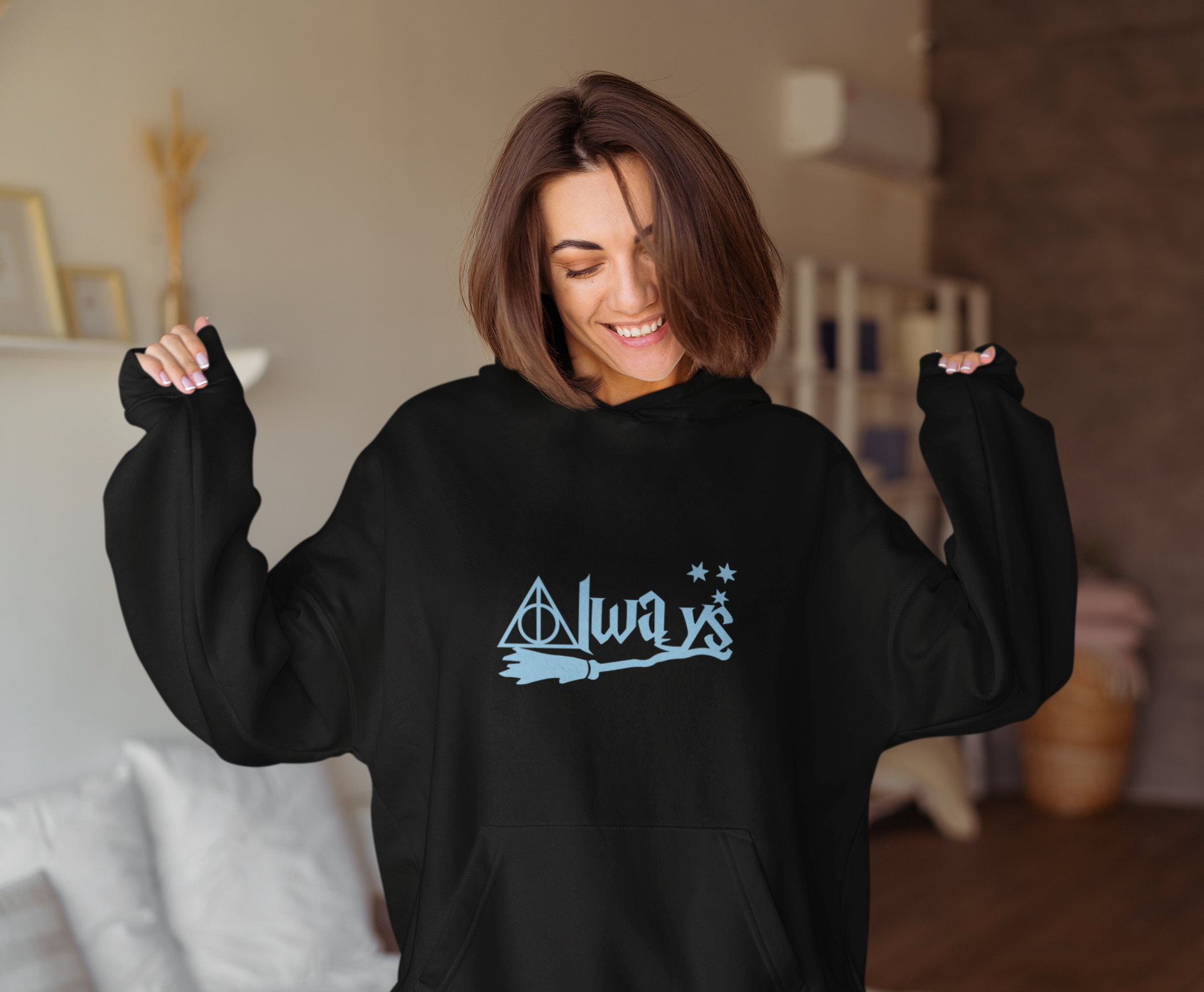 Harry Potter Always Oversize Hoodie