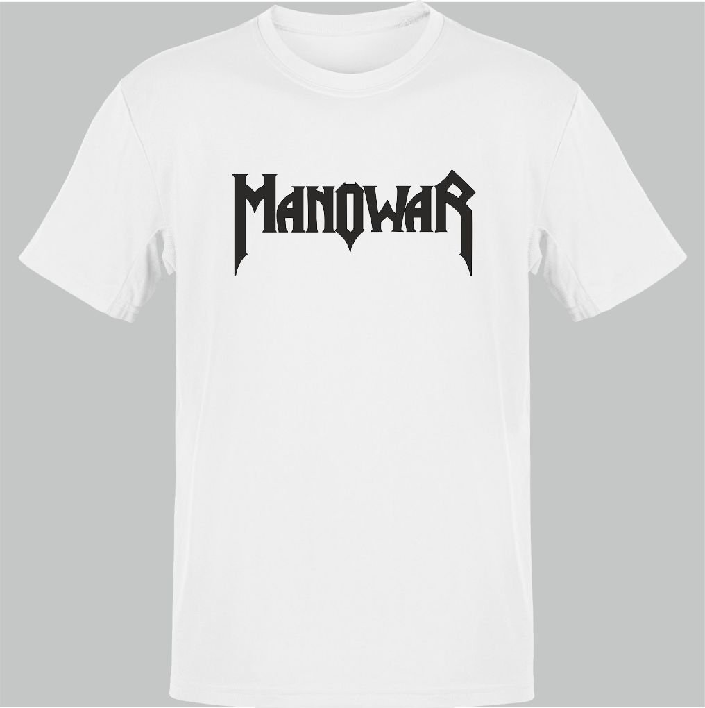 Manowar Beyaz T-Shirt