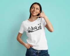 Harry Potter Always Beyaz T-Shirt