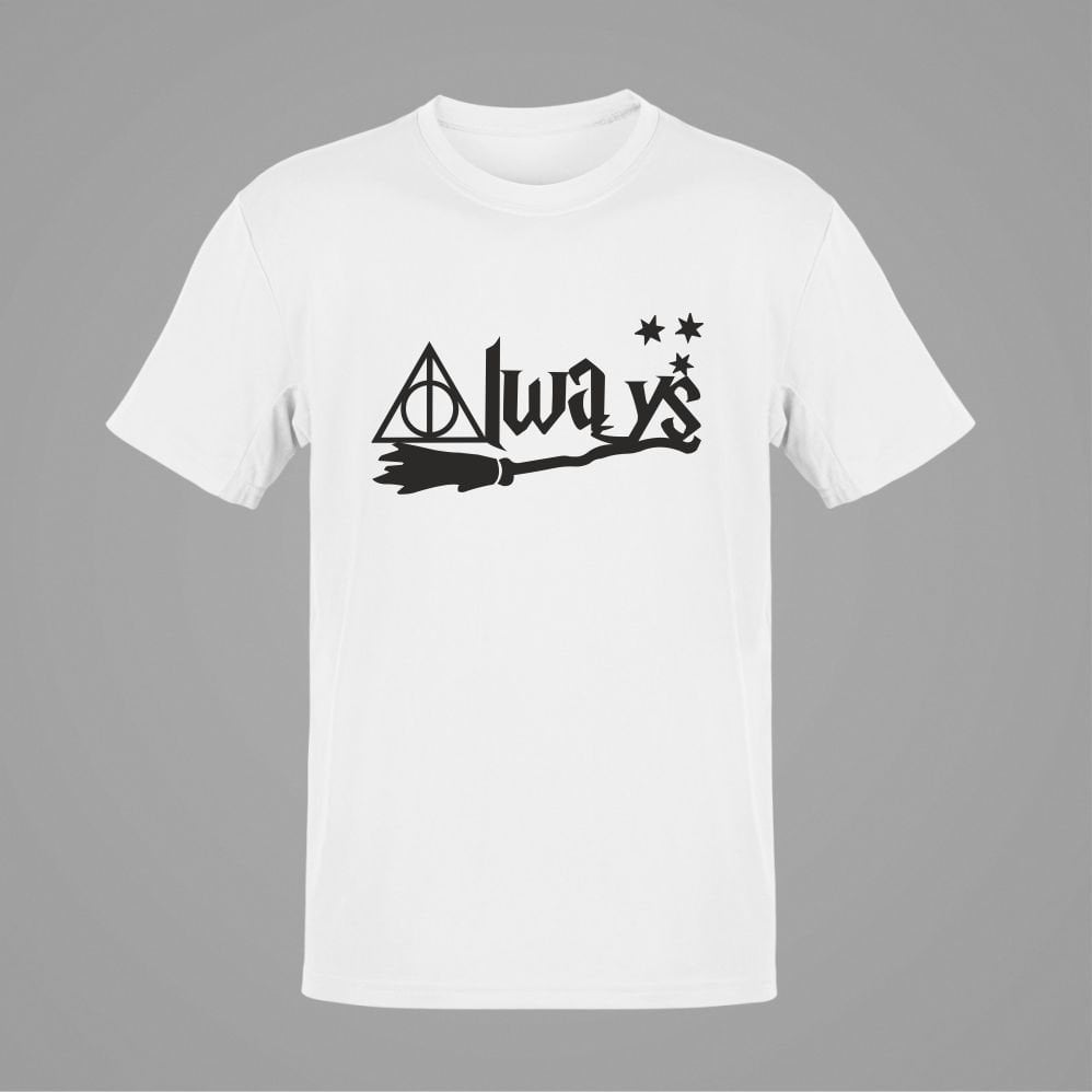 Harry Potter Always Beyaz T-Shirt