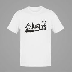 Harry Potter Always Beyaz T-Shirt