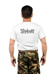 Slipknot Beyaz T-Shirt