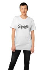 Slipknot Beyaz T-Shirt