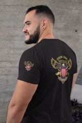 US Armed Forces Veteran Siyah T-Shirt