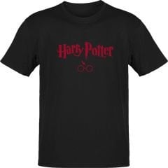 Harry Potter Gözlük Siyah T-Shirt