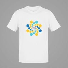 FIFA 2022 Dünya Kupası Logo Beyaz T-Shirt