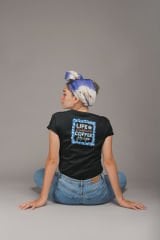 Life Happens Coffee Helps Siyah T-Shirt