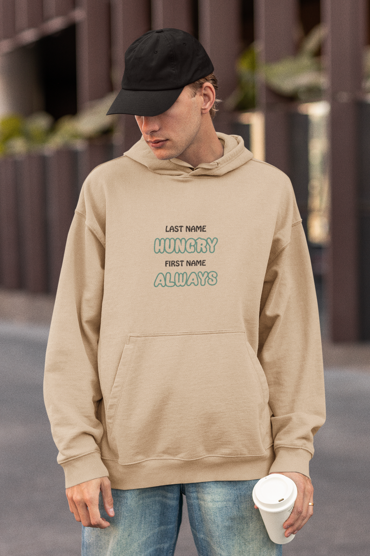 Hungry Always Oversize Hoodie