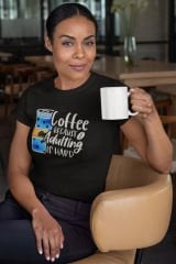 Adulting is Hard Siyah T-Shirt