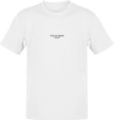 I May Be Wrong Beyaz T-Shirt