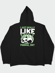 I Like Pandas Oversize Hoodie