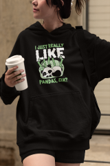 I Like Pandas Oversize Hoodie