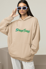 Stranger Things Korku Oversize Hoodie