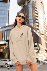 İskelet Baron Oversize Hoodie