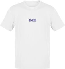 Blink Beyaz T-Shirt XL - Lacivert