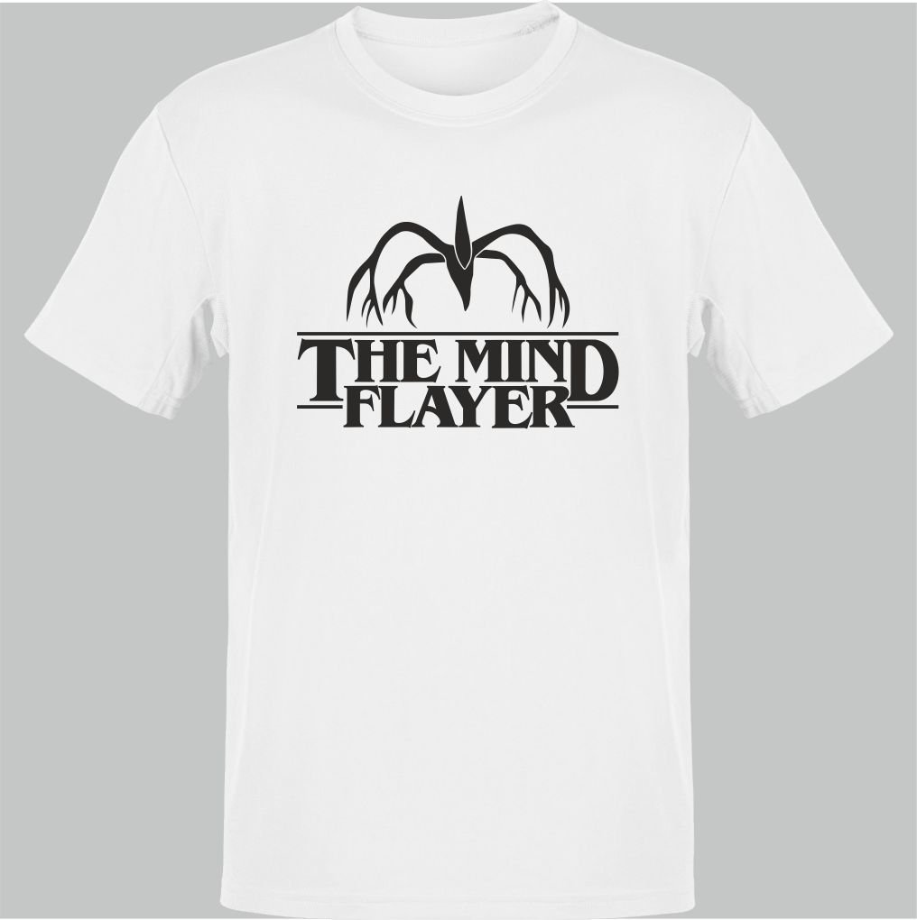 Stranger Things The Mind Flayer Beyaz T-Shirt
