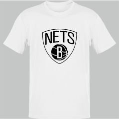 NBA Brooklyn Nets Beyaz T-Shirt
