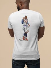 NBA Carlmelo Anthony Beyaz T-Shirt