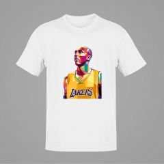 NBA Kobe Bryant Wpap Beyaz T-Shirt
