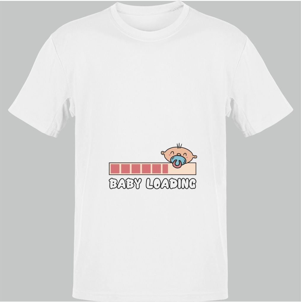 Baby Loading Beyaz T-Shirt