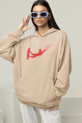 Acrobatic Kite Surf Oversize Hoodie