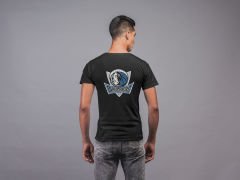 NBA Dallas Mavericks Siyah T-Shirt