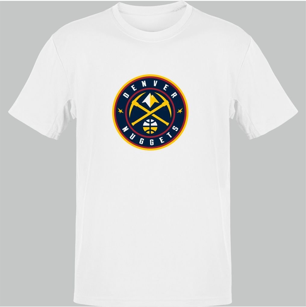 NBA Denver Nuggets Beyaz T-Shirt