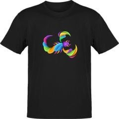 Akrep Burcu Renkli Sembol Siyah T-Shirt