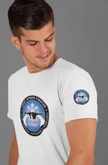 US Army F35 Lightning Beyaz T-Shirt